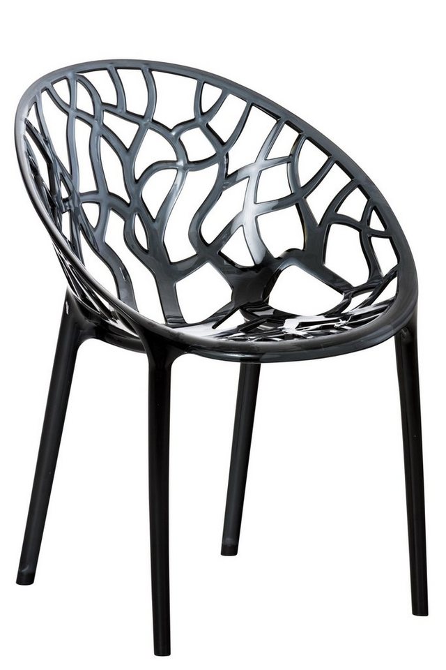 CLP Gartenstuhl »Crystal«, wetterbeständiger Stapelstuhl mit einer Sitzhöhe  von 45 cm online kaufen | OTTO