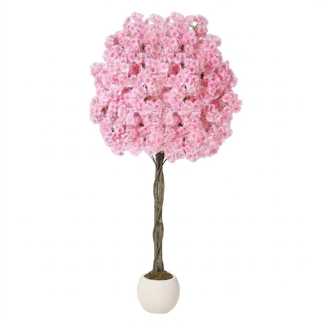 Kunstbaum Künstlicher Kirschblütenbaum, Kunstpflanzen,künstlicher Baum 152/180cm