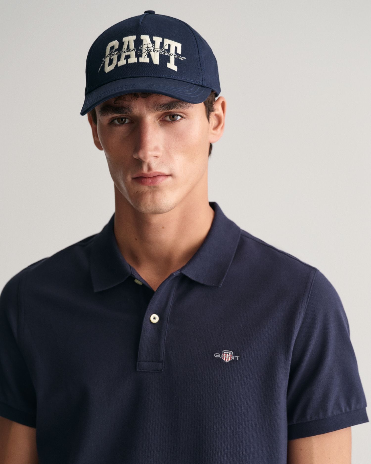 Gant Poloshirt 2062026 Herren Kontrast Pique Poloshirt aus Better Cotton günstig online kaufen