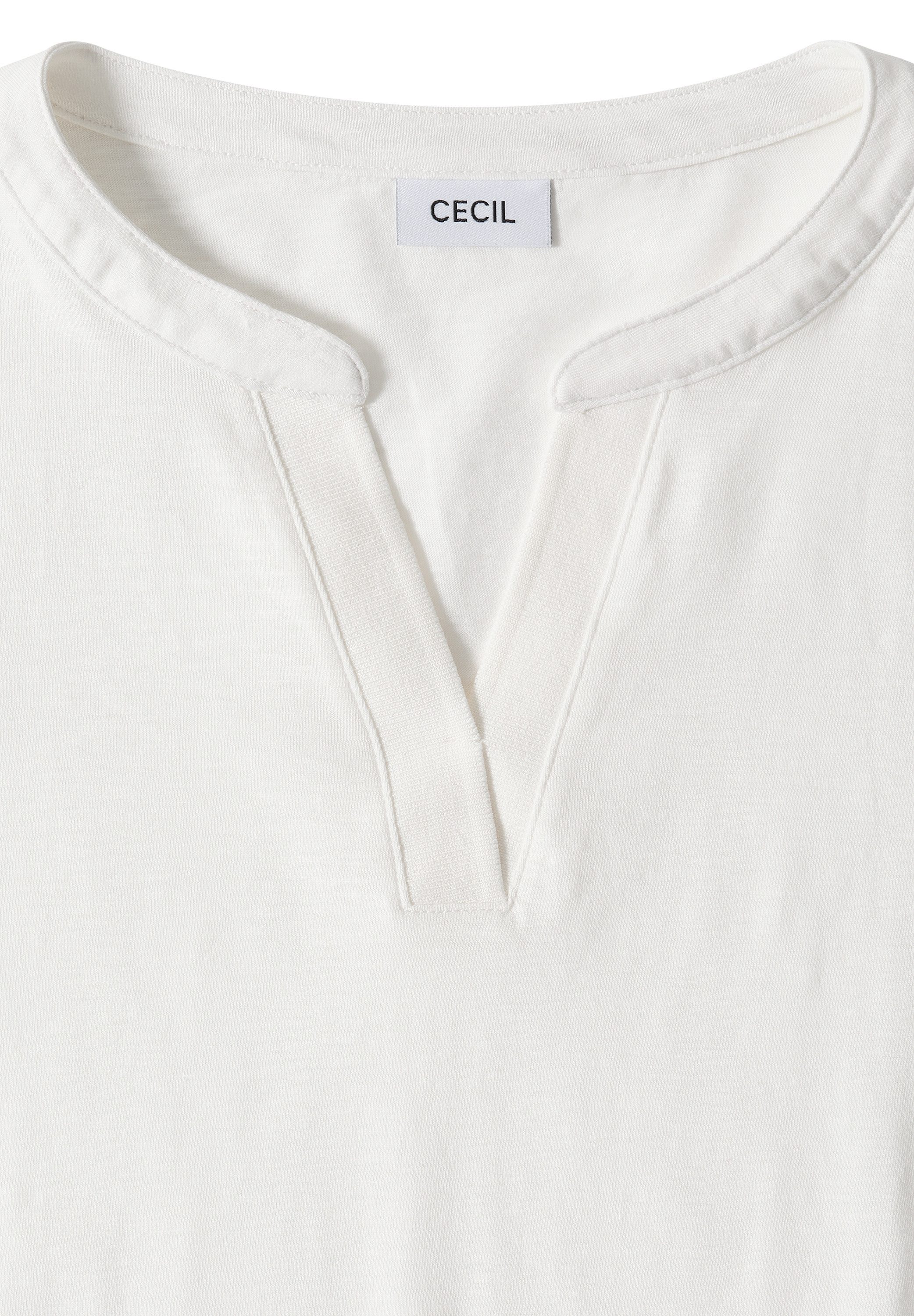 CECIL Langarmshirt aus reiner Baumwolle
