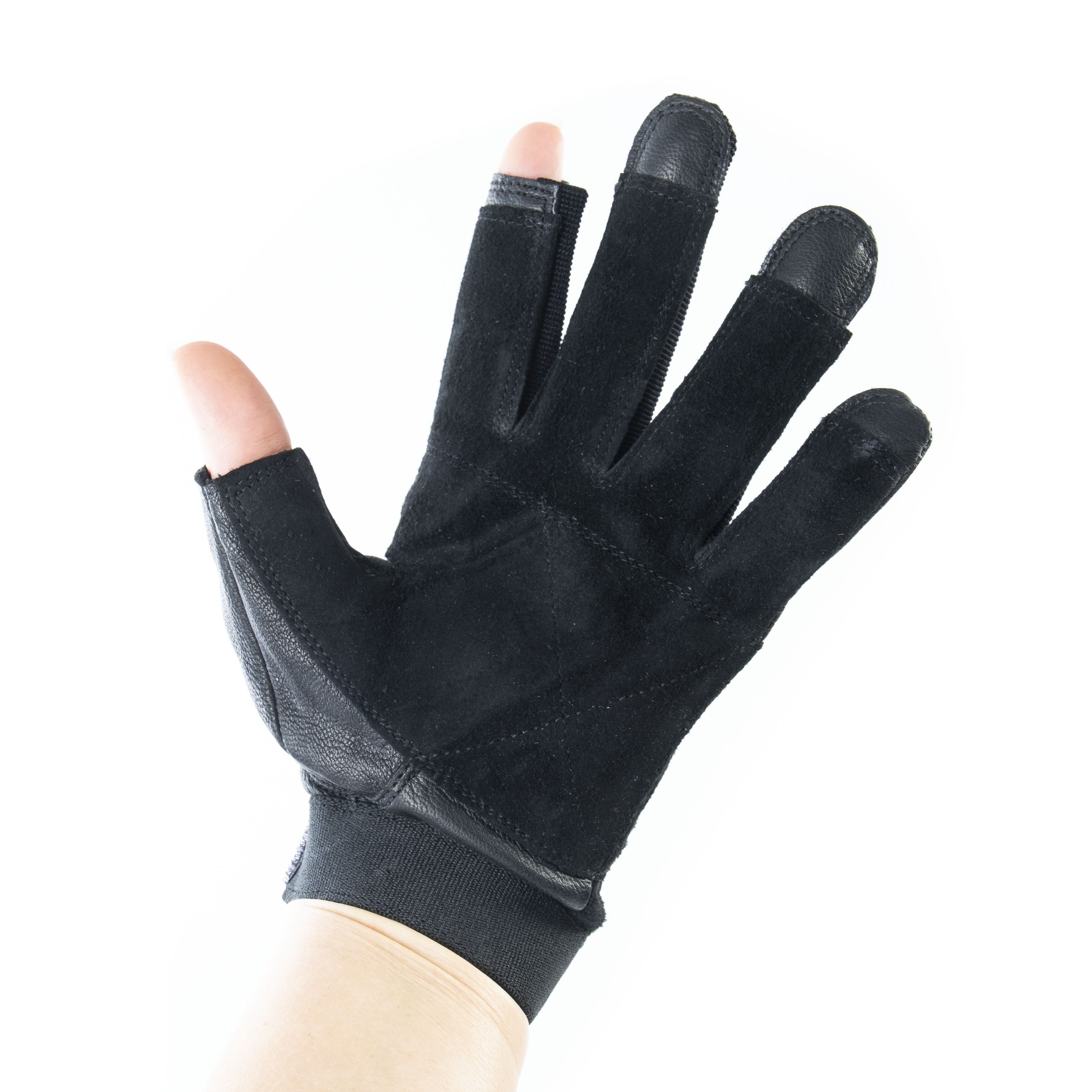 SPRENGER Arbeitshandschuhe (Rigging-Handschuhe M Black, Zubehör für Licht und Bühne, Roadie Handschuhe) Rigging-Handschuhe M Black - Roadie Handschuh