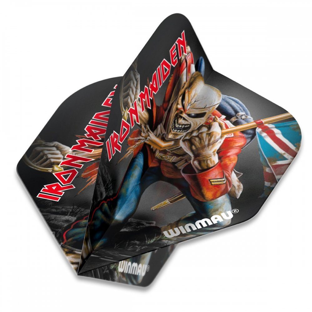Winmau Dartpfeil Flights Rock Legends Iron Maiden Trooper, 100 micron