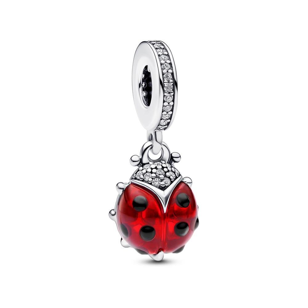 Pandora Bead Roter Marienkäfer Charm Anhänger aus Sterlingsilber von PANDORA