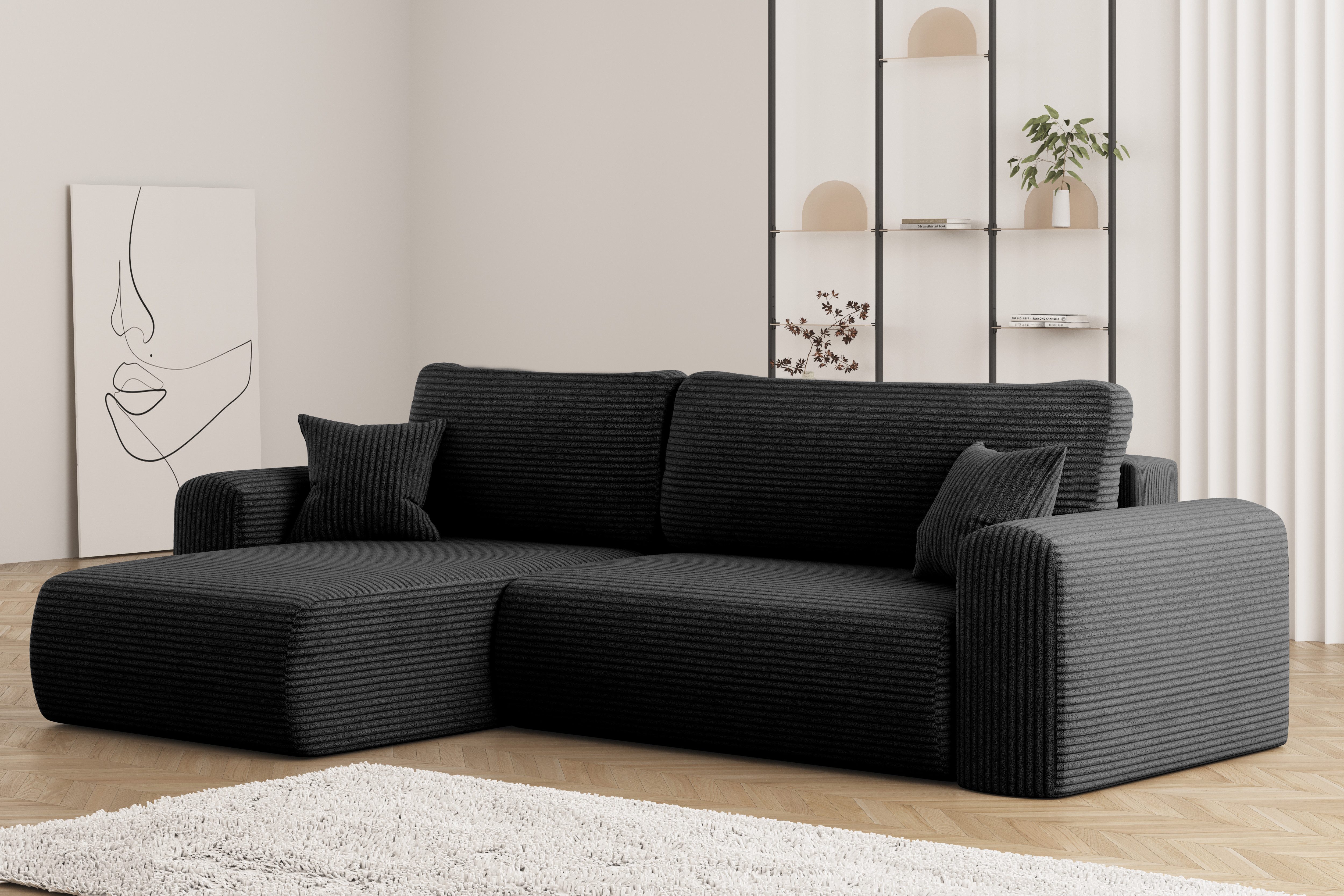 Kaiser Möbel Ecksofa mit Schlaffunktion und günstig online kaufen