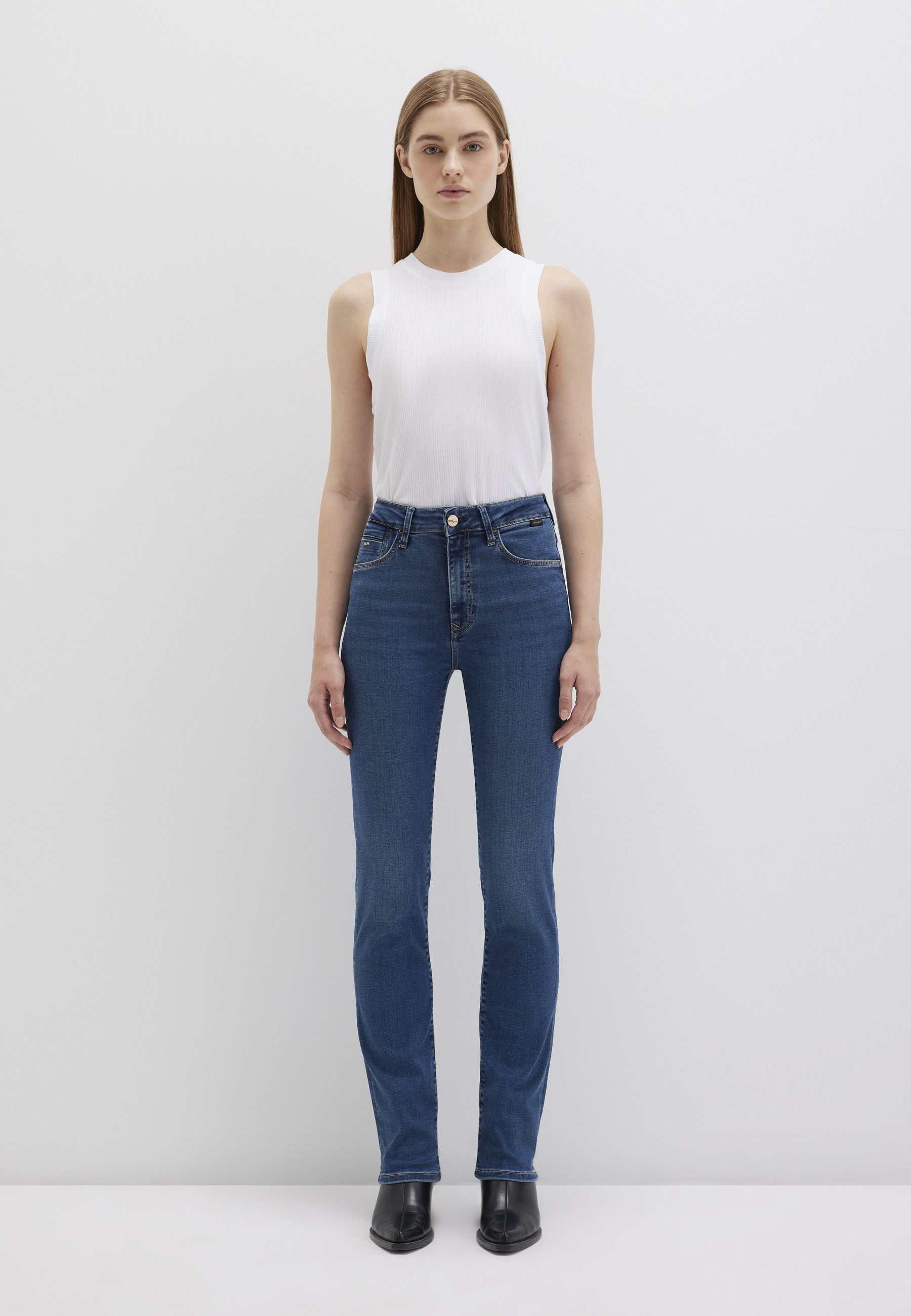 Mavi Straight-Jeans KENDRA gerde Form
