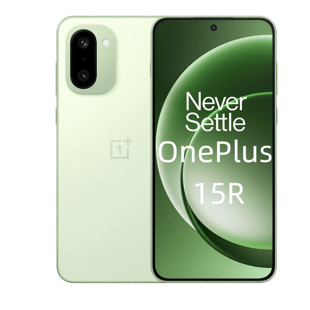 OnePlus OnePlus 15R 12GB 256GB schwarz Smartphone (6.83 Zoll, 256 GB Speicherplatz, 50 MP Kamera)
