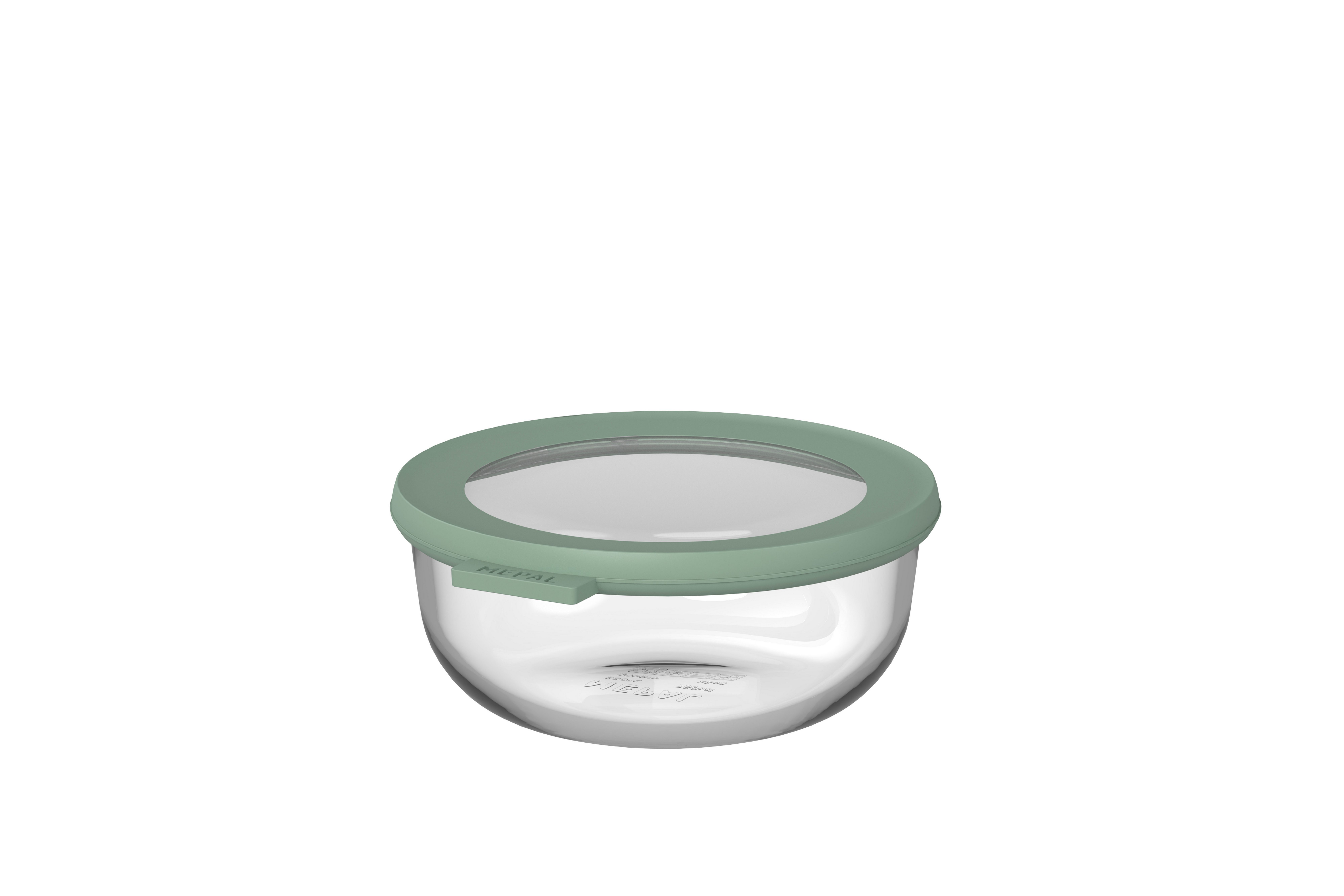 Mepal Aufbewahrungsbox Mepal Cirqula 750 ml Glasbehälter mit deckel - Nordic sage