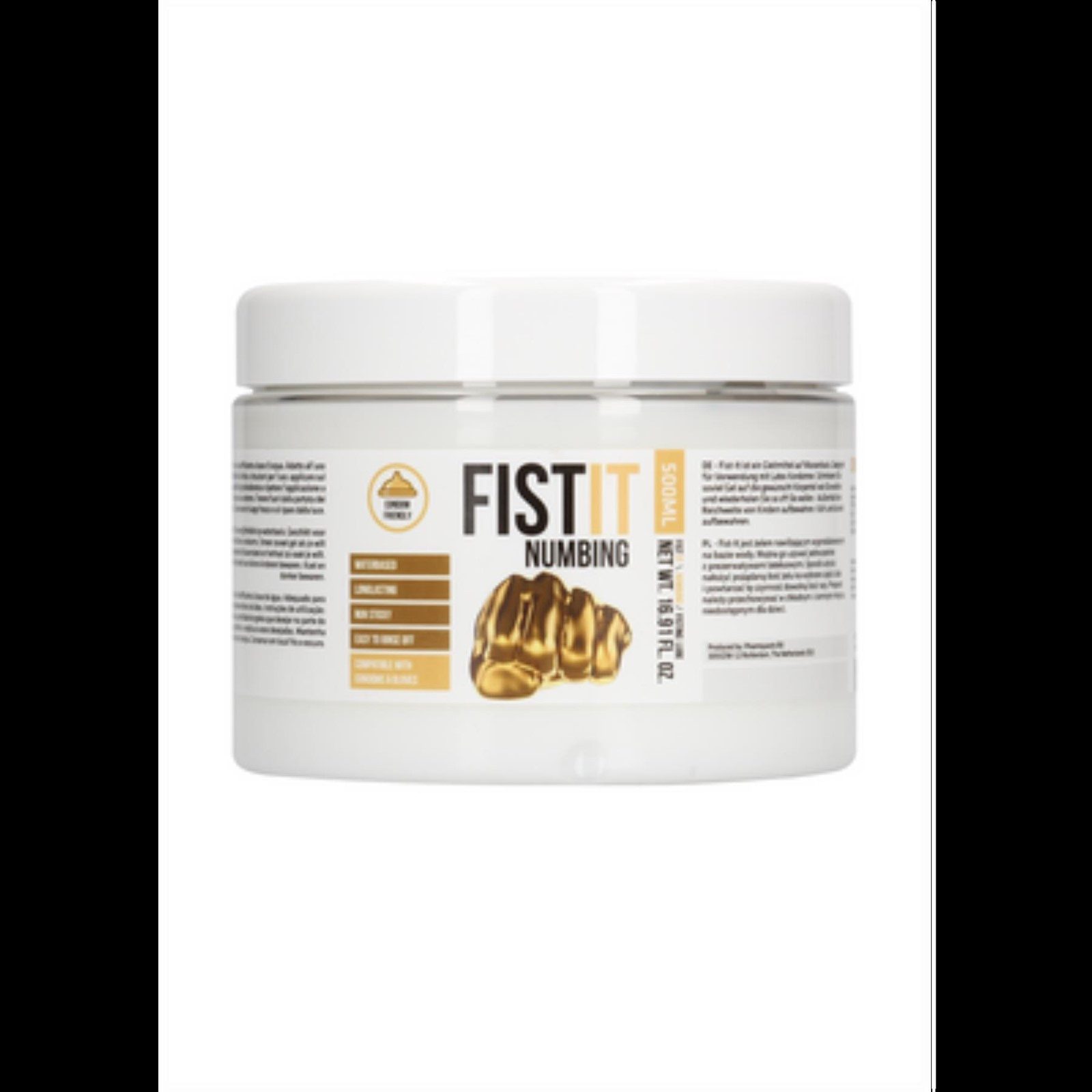 Stimulationsgel F..* It by Shots - 500 ml - Numbing Lubricant - 17 fl oz / 500 ml