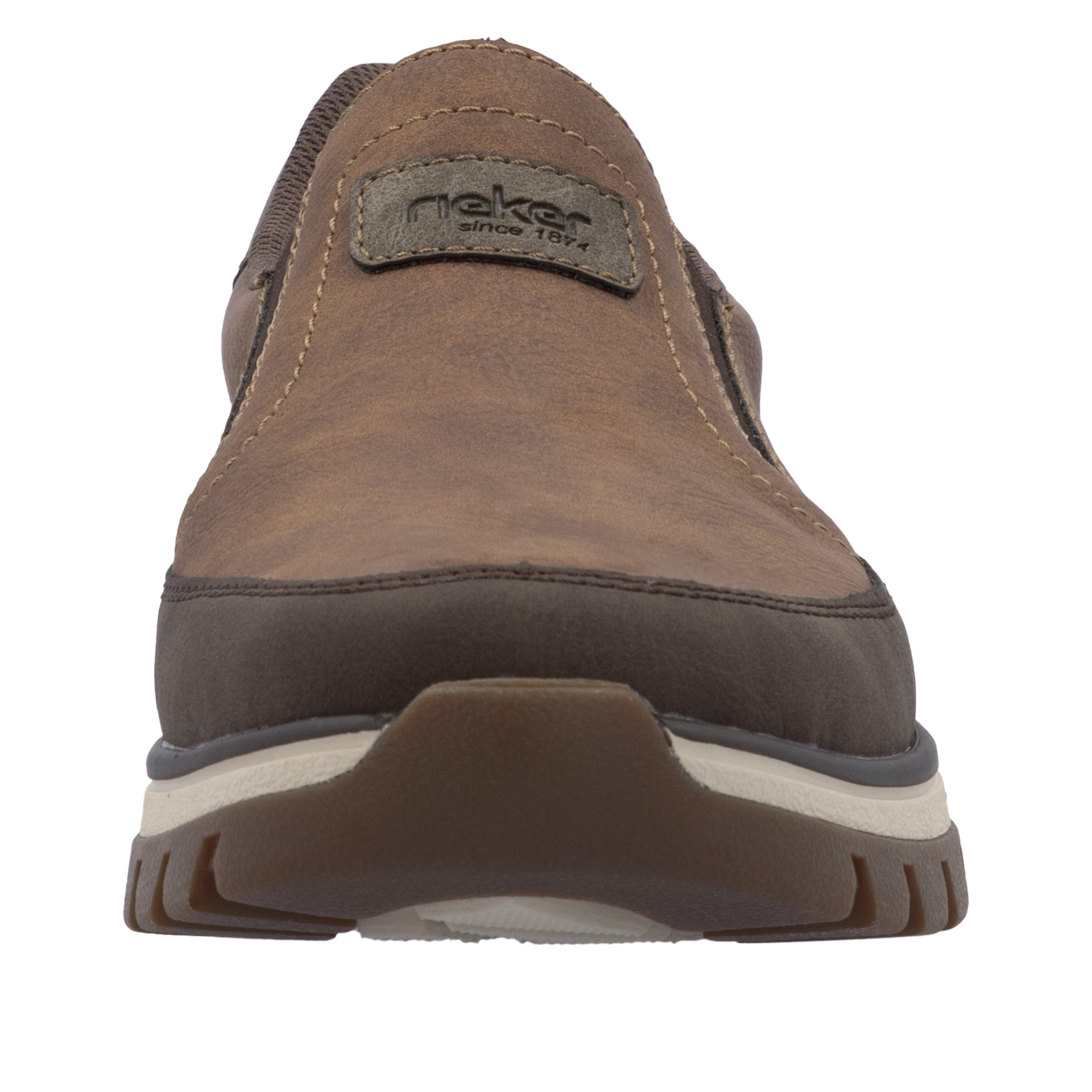 Rieker Slip-On Sneaker Slipper, Schlupfschuh, Halbschuh mit weicher MemoSoft-Innensohle
