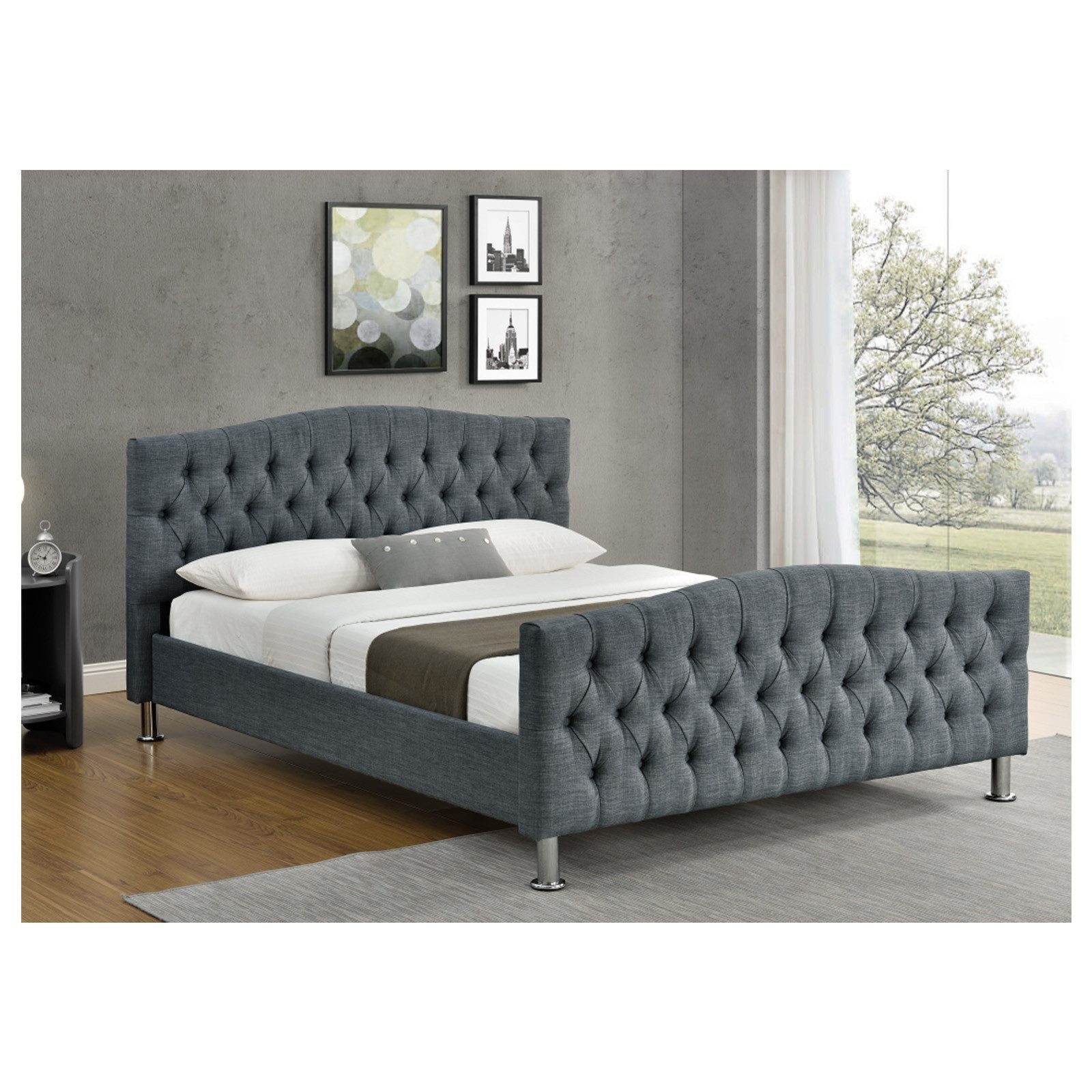 HTI-Living Bett Bett 90 x 200 cm Taja (Stück, 1-tlg., 1x Bett Taja inkl. La günstig online kaufen
