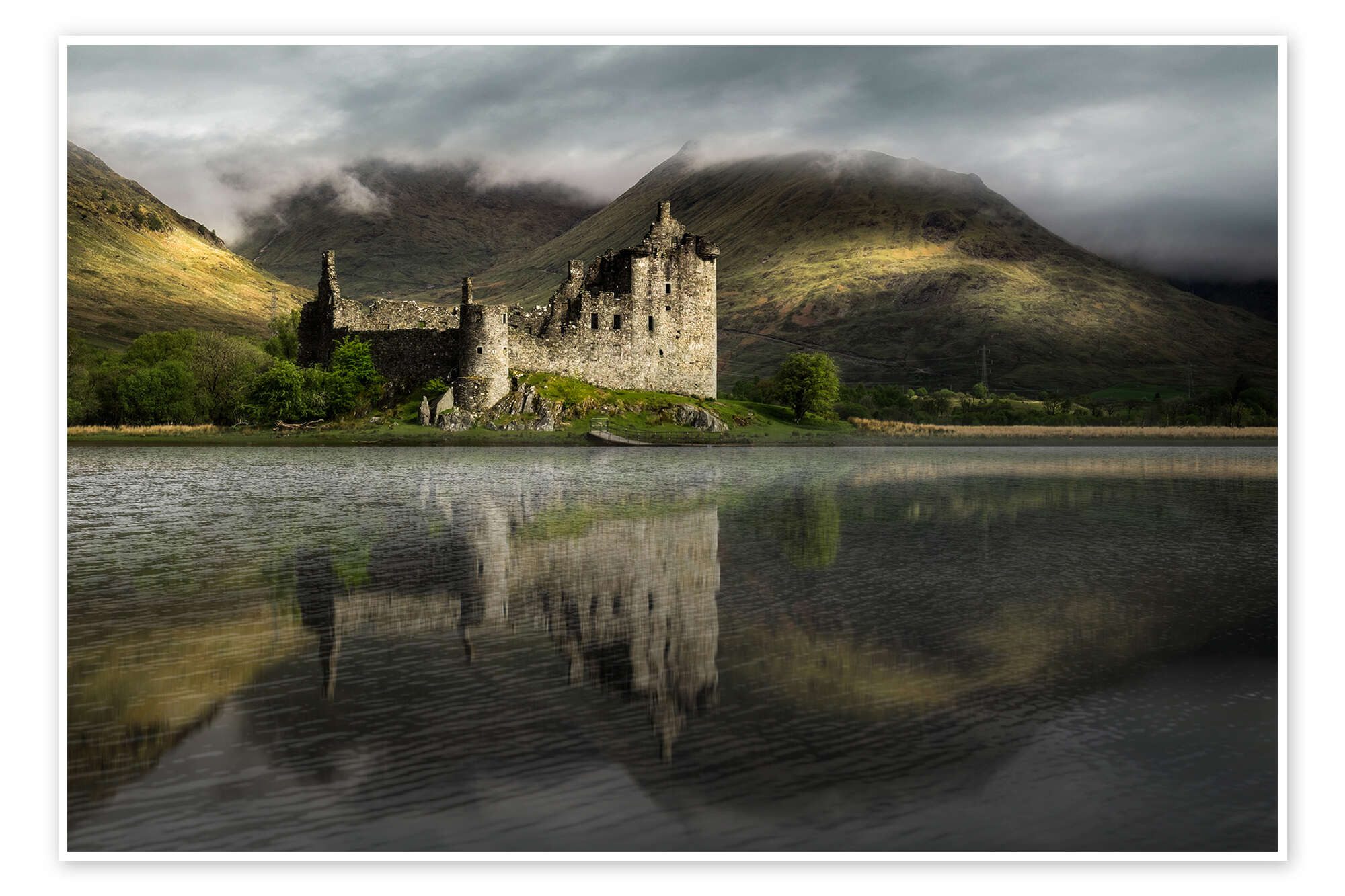 Posterlounge Poster Christian Müringer, Kirchurn Castle günstig online kaufen