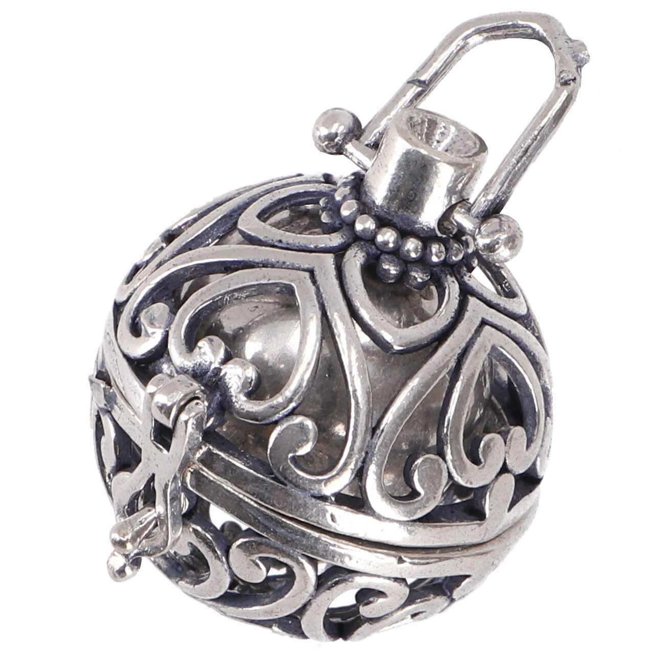 Guru-Shop Kettenanhänger Engelsrufer, silberne Klangkugel Kettenanhänger.. günstig online kaufen