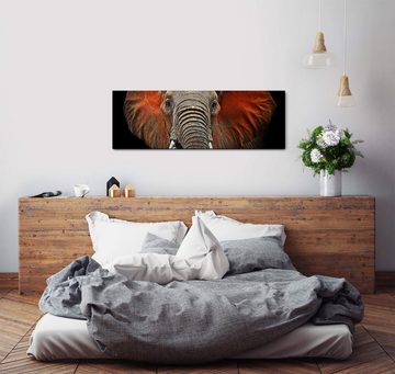 möbel-direkt.de Leinwandbild Bilder XXL Großer Elefant Wandbild auf Leinwand