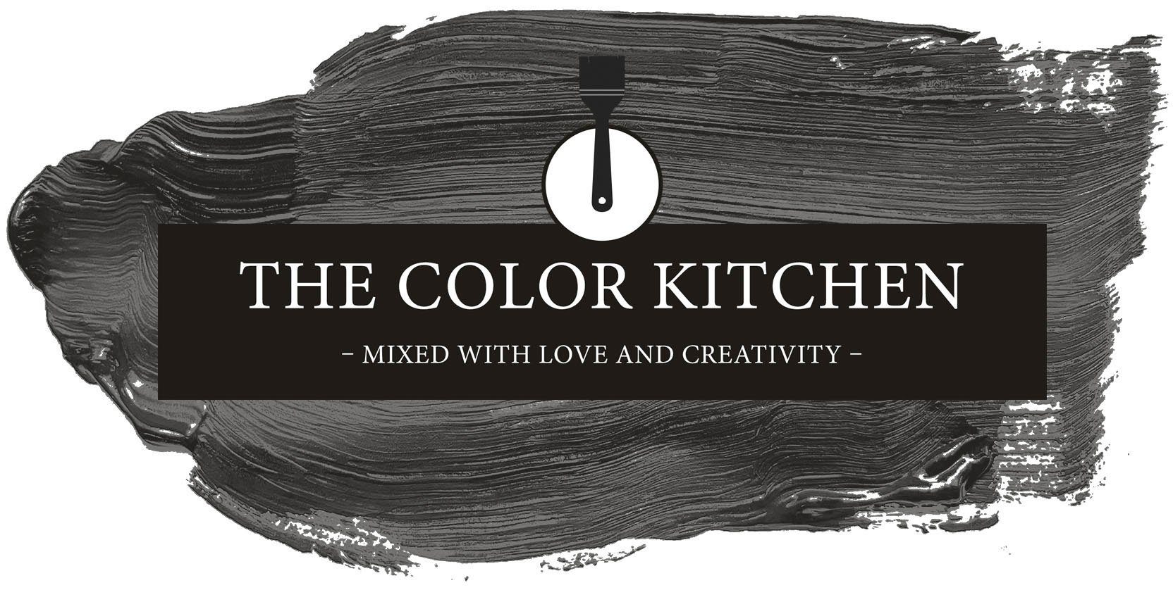 A.S. Création Wand- und Deckenfarbe Seidenmatt Innenfarbe THE COLOR KITCHEN, für Wohnzimmer Schlafzimmer Flur Küche, versch. Grautöne TCK1014 Poppy Seed