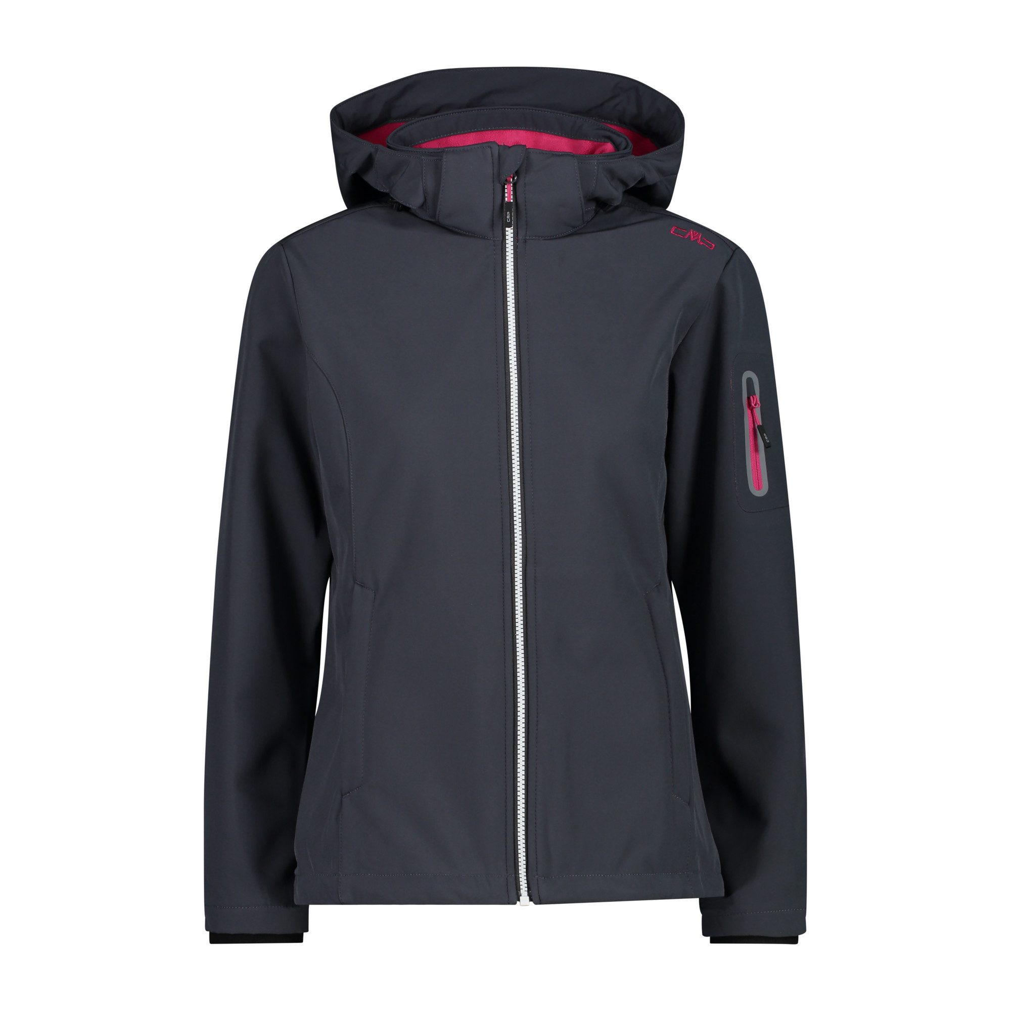 Softshelljacke CMP Damen Softshelljacke Woman Jacket Zip Hood 39A5006