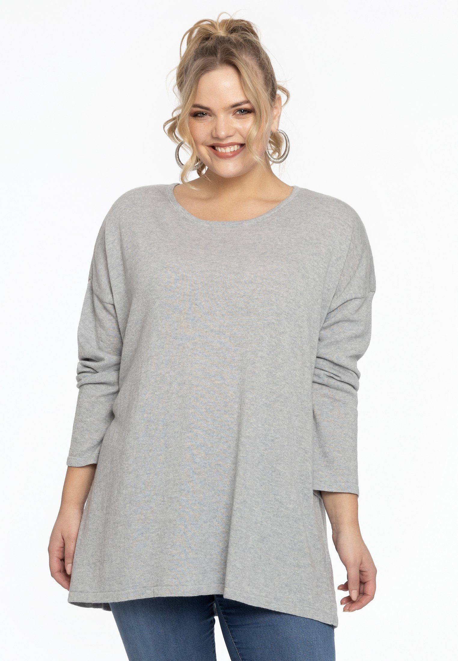YOEK Longpullover Damen Pullover Große Größen