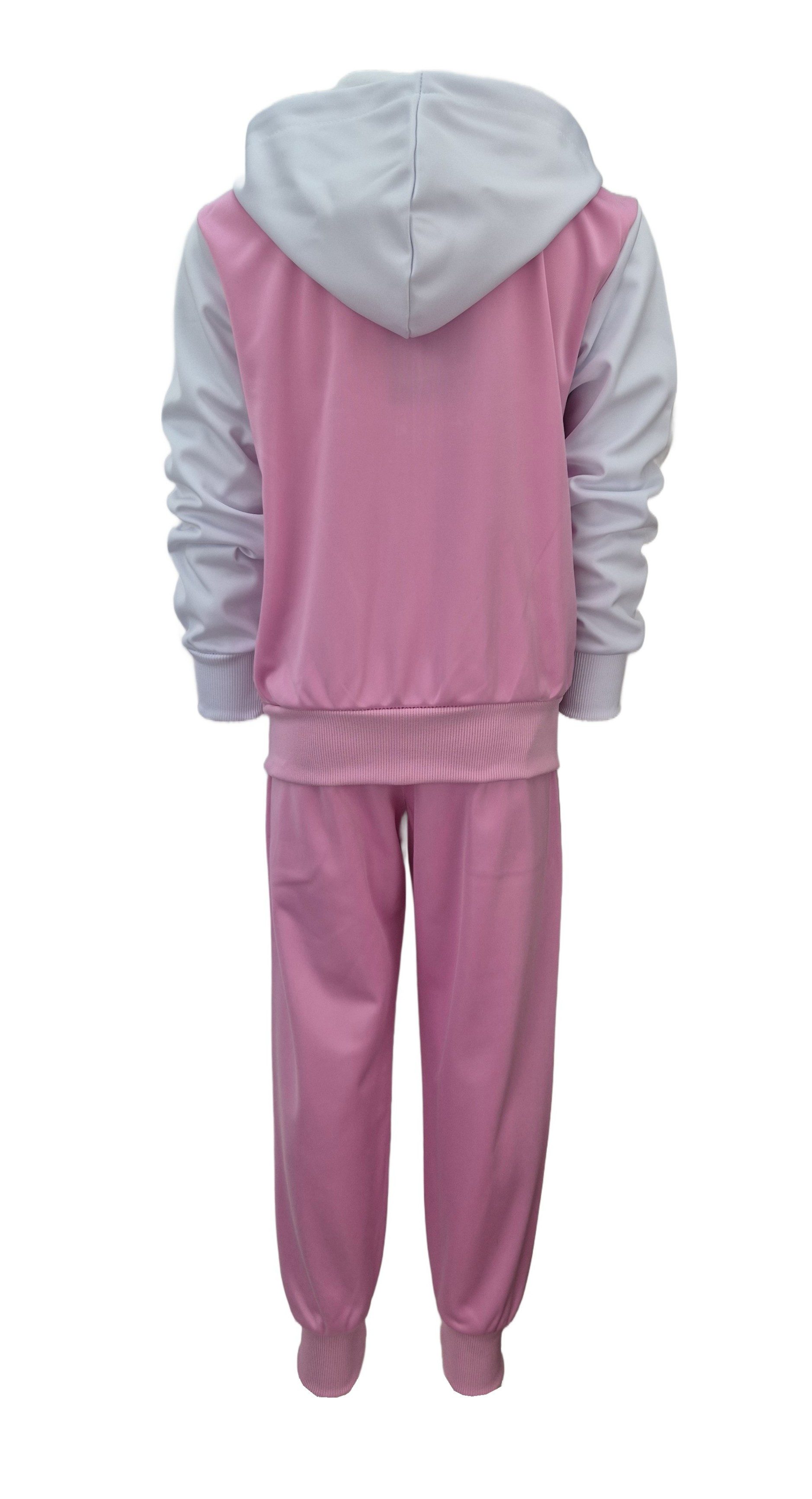 Hessis Trainingsanzug Jogginganzug Freizeitanzug Set für Jungen und Mädchen JF516 (Set, 2-tlg., Jacke mit Jogginghose), bestehend aus Jacke und Jogginghose – Bild 3 von 4