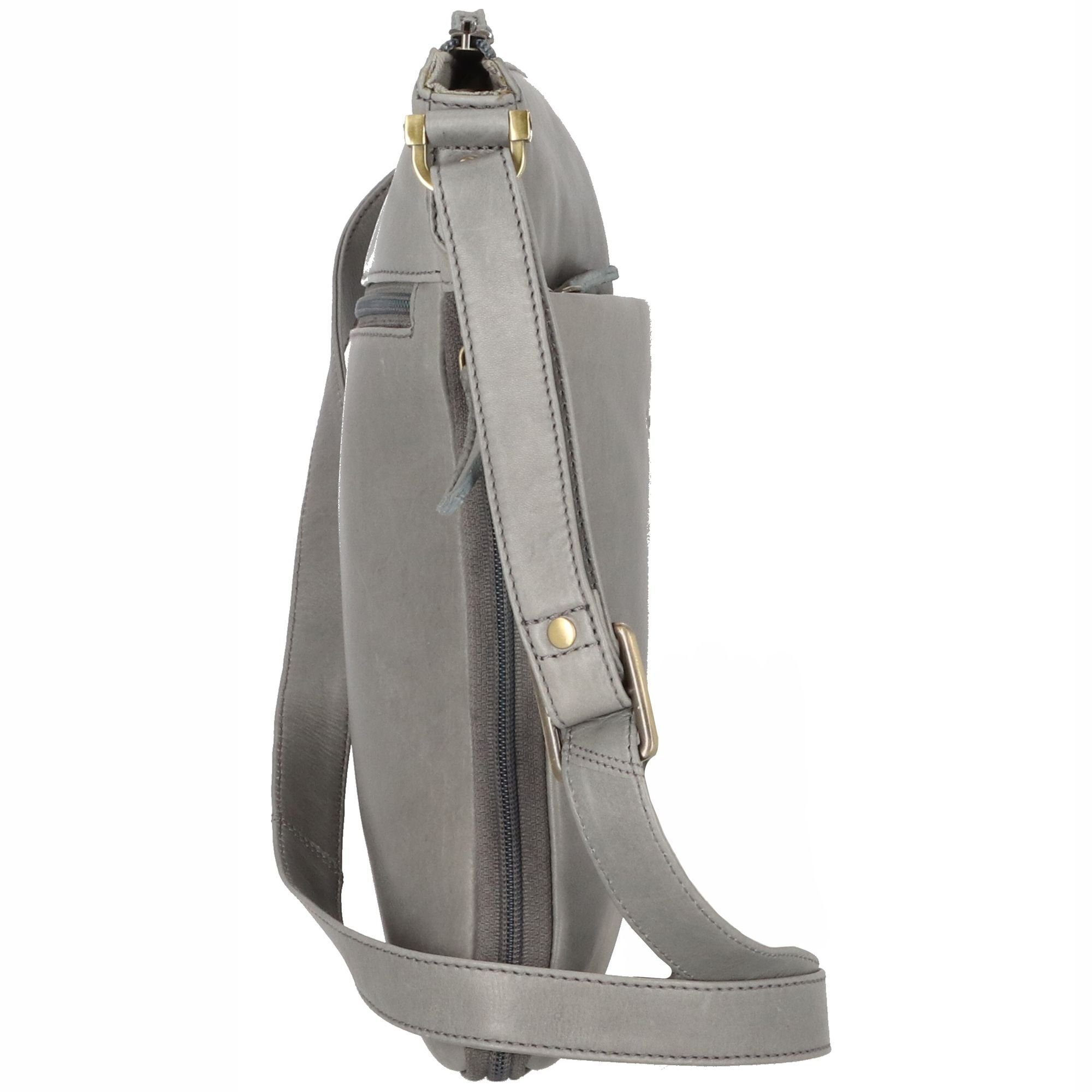 GreenLand Nature Umhängetasche Nature, Leder