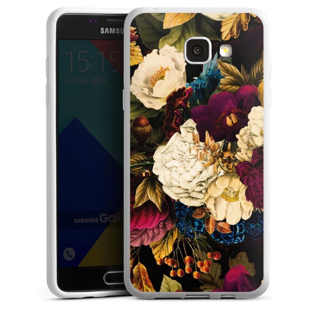 DeinDesign Handyhülle »Dark Vintage Flowers« Samsung Galaxy A5 (2016),  Silikon Hülle, Bumper Case, Handy Schutzhülle, Smartphone Cover Vintage  Blumen Muster online kaufen | OTTO