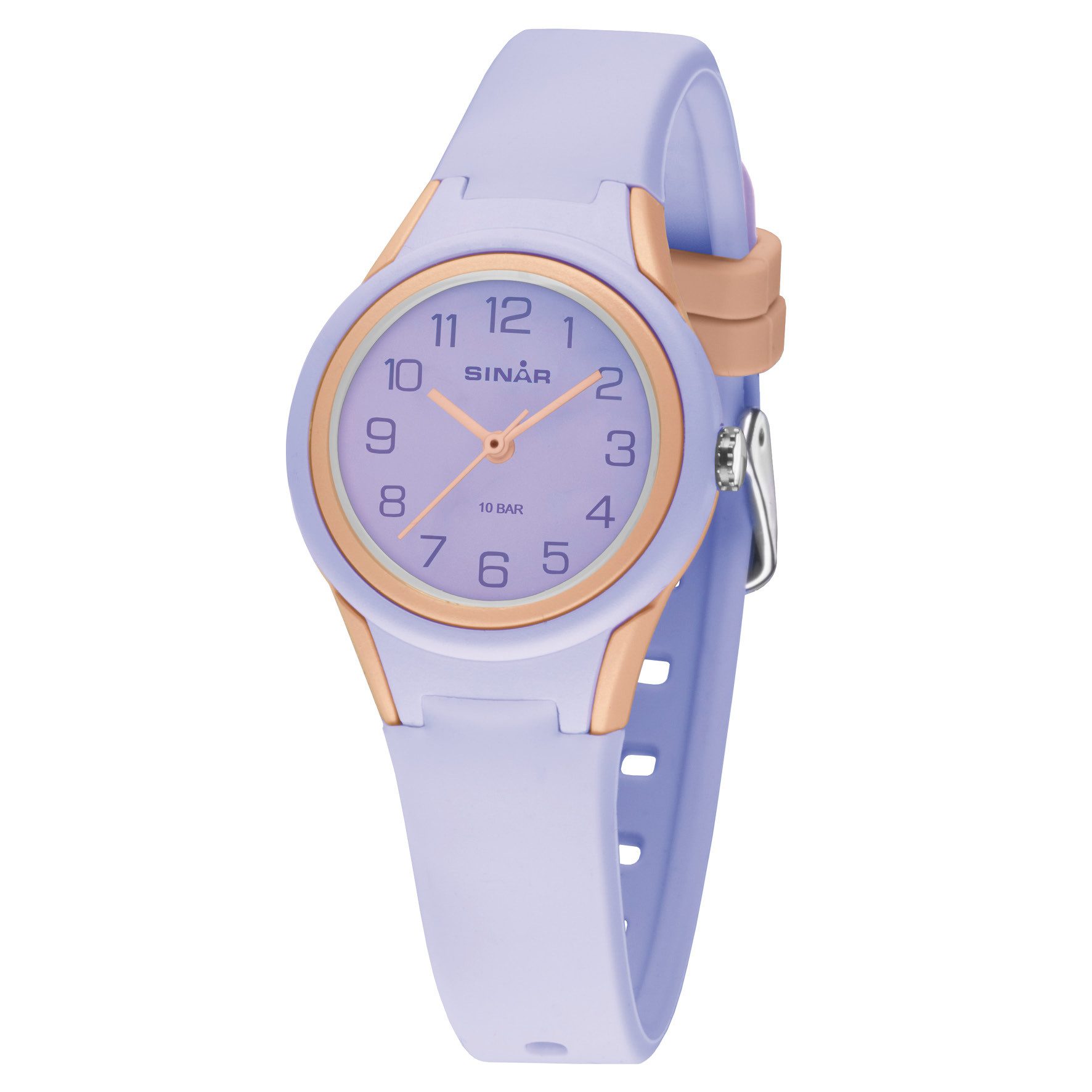SINAR Quarzuhr XB-47 Jugend Armbanduhr Sportuhr Silikonband, analog sportlich modern Geschenkidee Jugend Ø 29mm