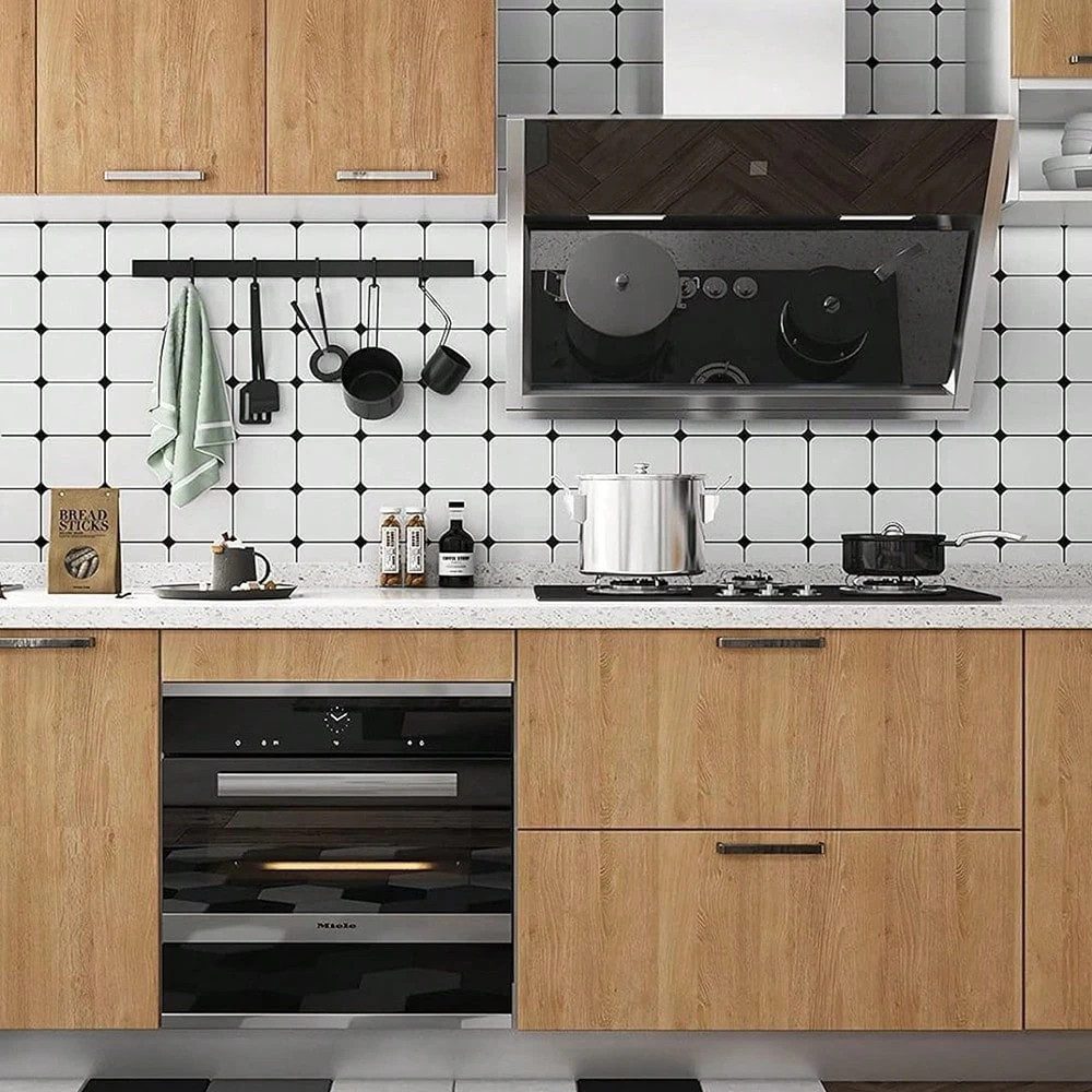 HomeBella Mustertapete Selbstklebende Tapete in Holzoptik, günstig online kaufen