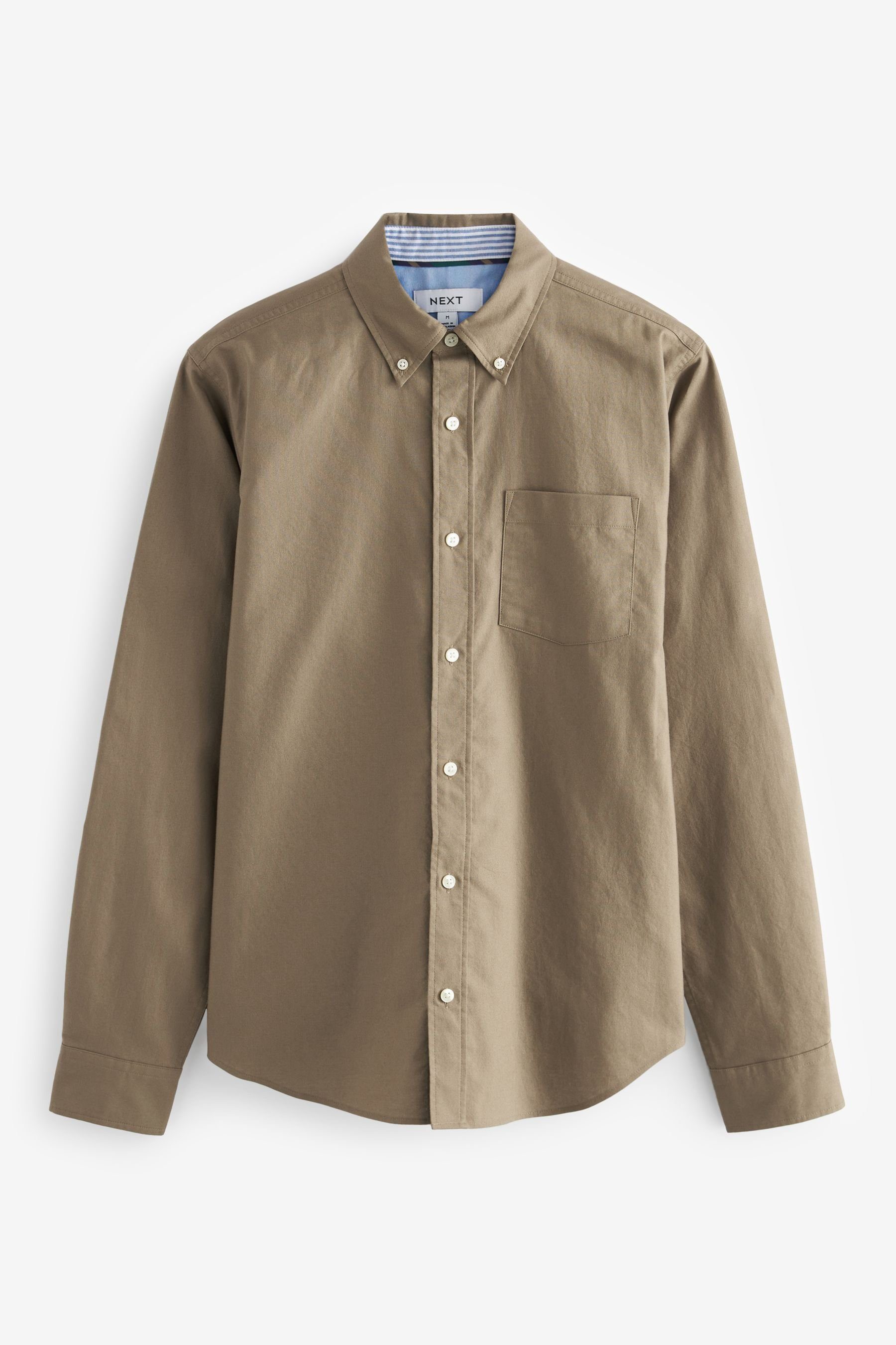 Next Langarmhemd Langärmeliges Oxfordhemd (1-tlg) günstig online kaufen