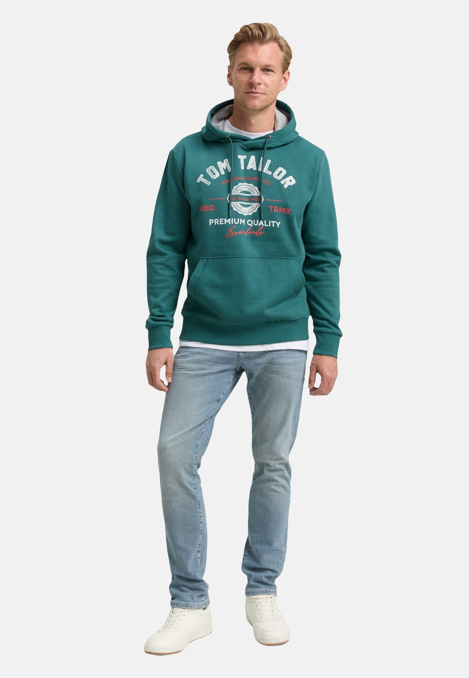 TOM TAILOR Hoodie Kapuzensweatshirt Hoodie (1-tlg) günstig online kaufen
