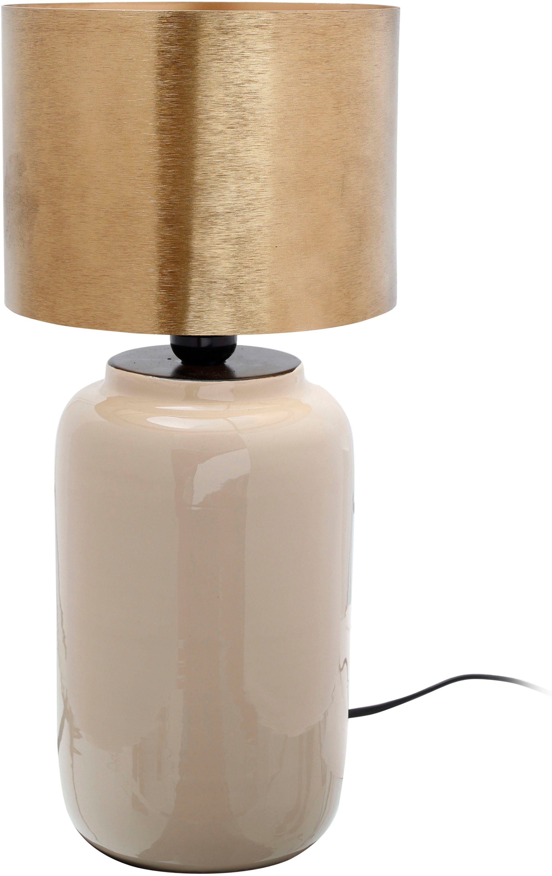 Lampe Leuchtmittel, handgefertigt, Tischleuchte aus ohne Art, Kayoom attraktive dekorativ, Metall