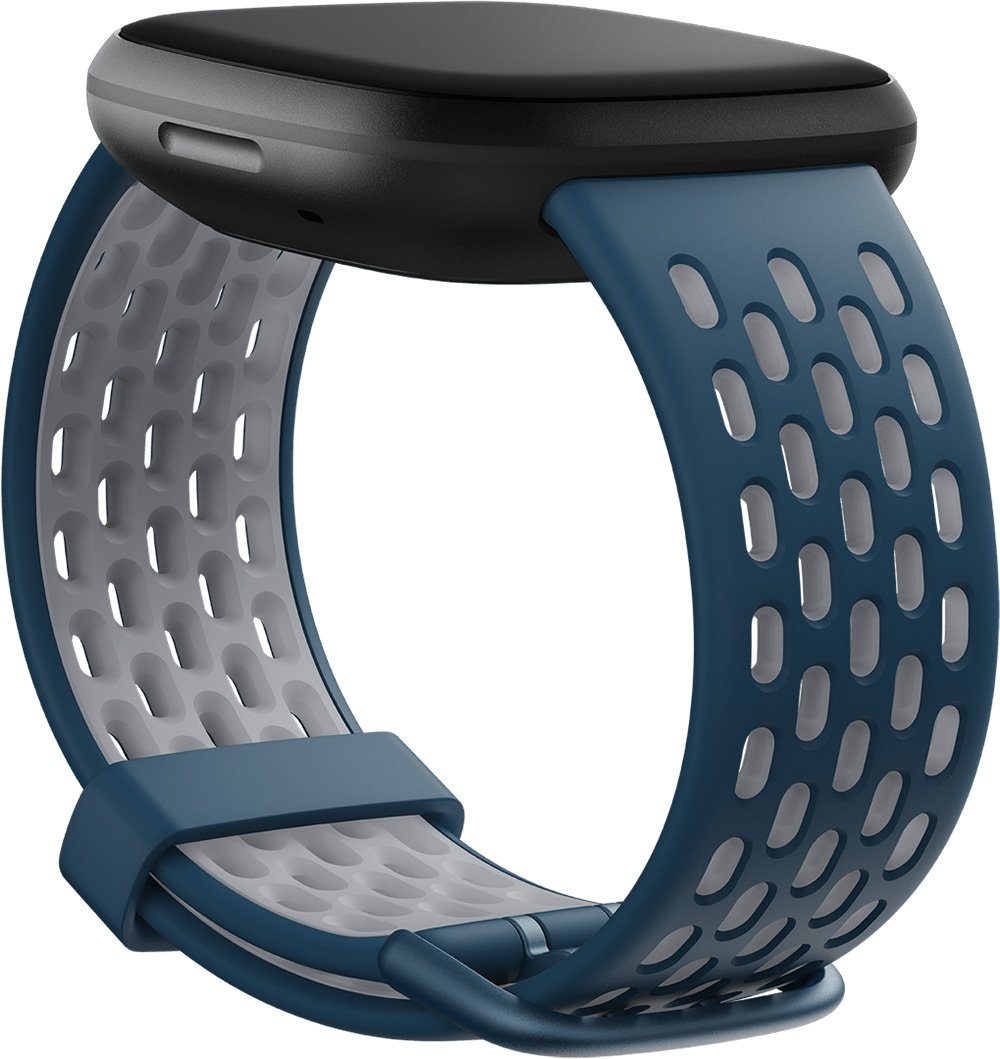 Sport fitbit L, Band blau Versa Sense Smartwatch-Armband Large 3/