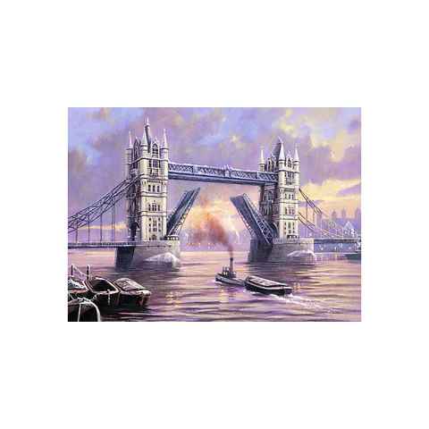 Royal Langnickel Malvorlage Tower Bridge, 40 cm x 30 cm