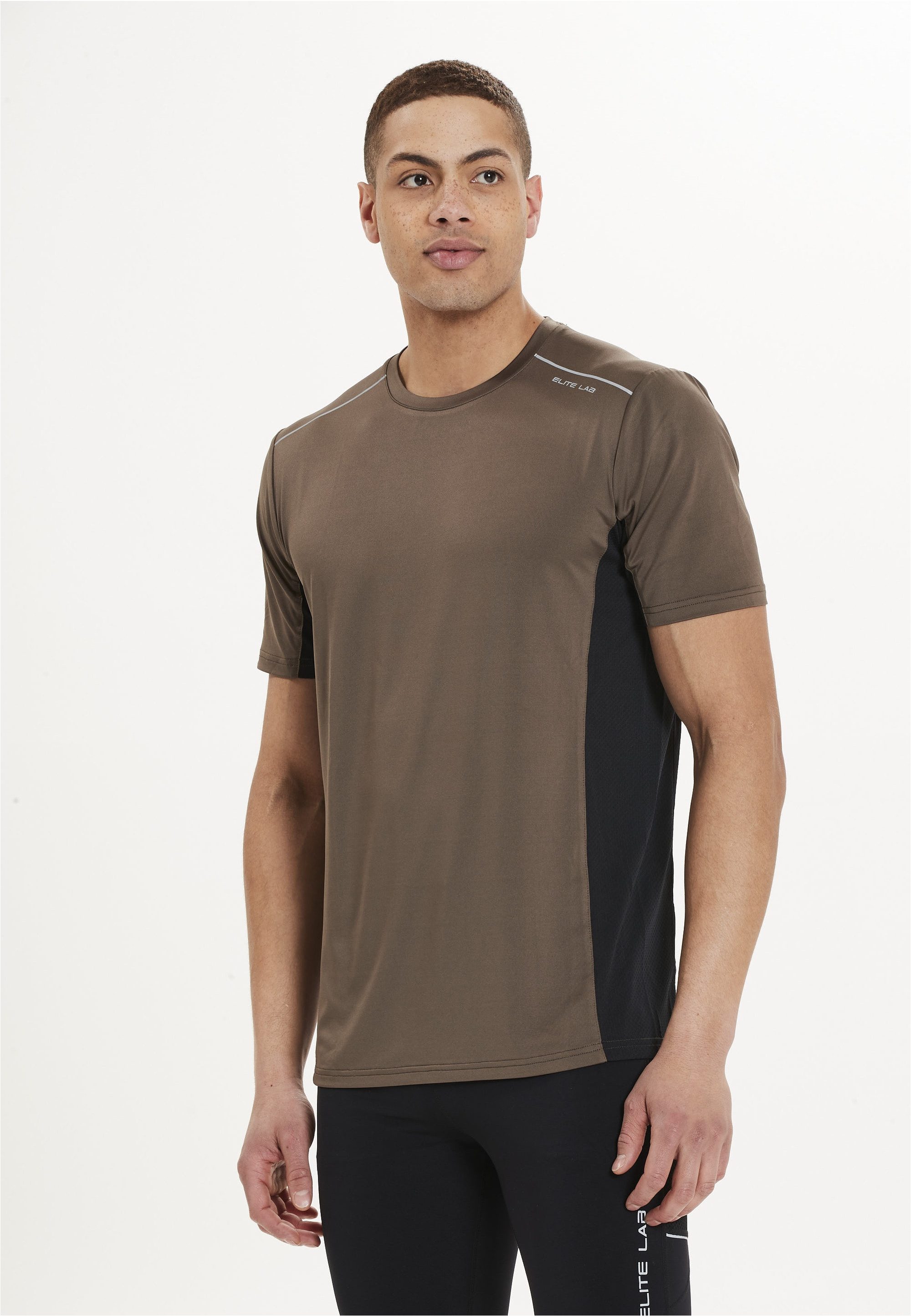 ELITE LAB Funktionsshirt Tech Elite X1 (1-tlg) mit schnell trocknender QUICK DRY-Technologie olivgrün-grün