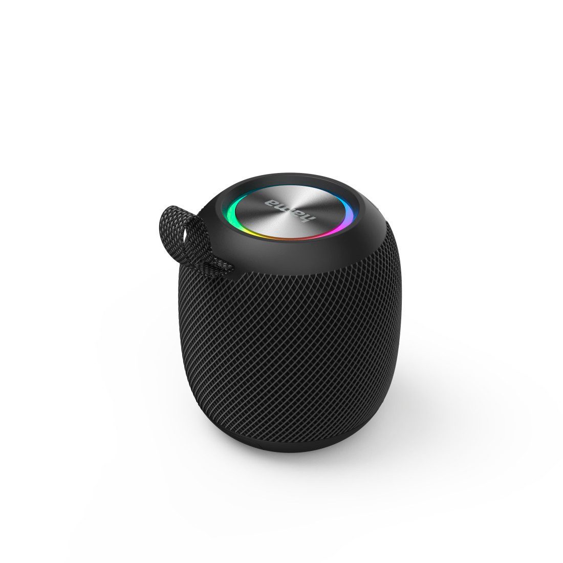 Hama Bluetooth Box, LED, 16 W, wasserdicht IPX7, TWS, schwarz Bluetooth-Lautsprecher Stereo (A2DP Bluetooth, Bluetooth, HFP, AVRCP Bluetooth, 16 W, 10 Stunden Akkulaufzeit)