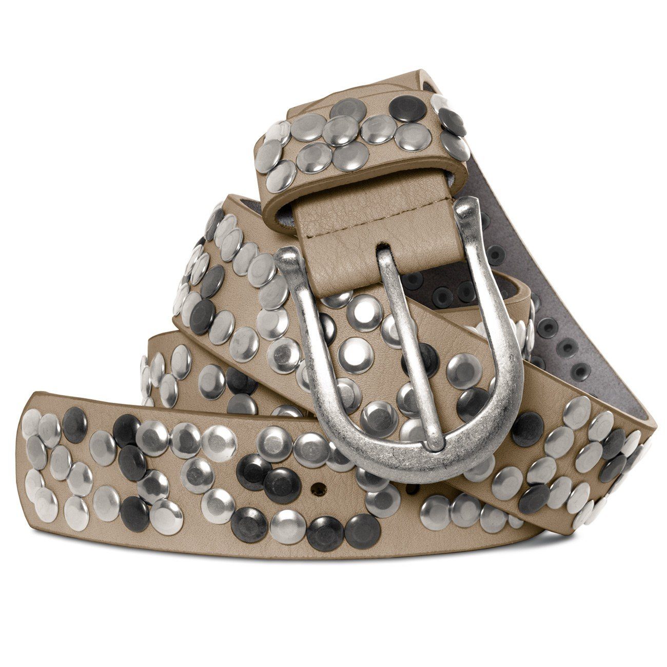 Caspar Nietengürtel GU223 Damen Vintage Gürtel günstig online kaufen