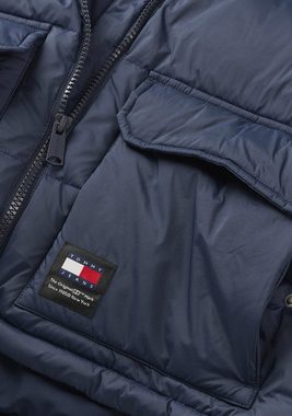 Tommy Jeans Kurzmantel TJW BACK LOGO PUFFER mit Logopatch