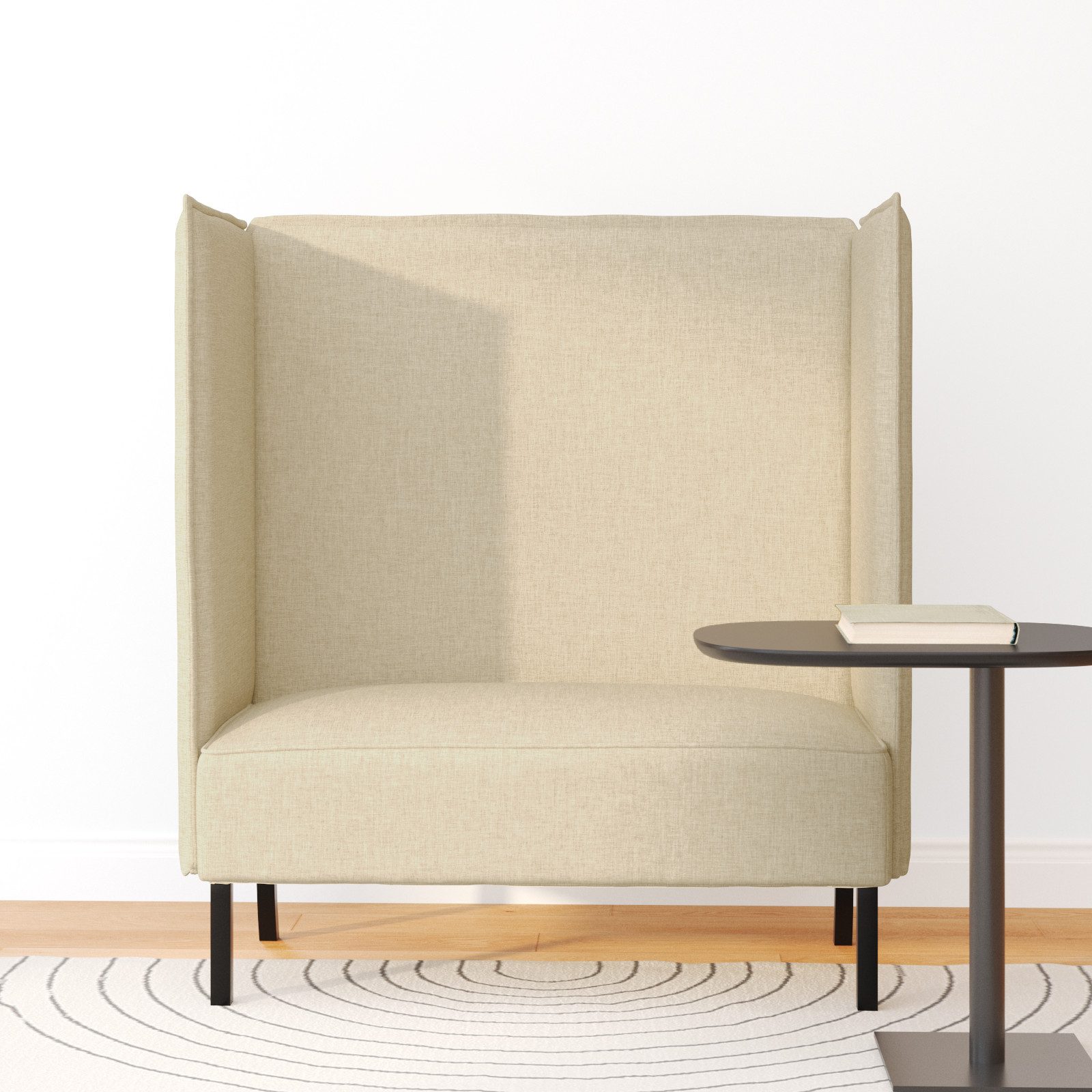 vidaXL Sofa Hochlehner Sofa Creme 109x56x121 günstig online kaufen