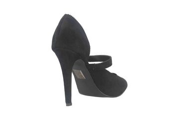 Andres Machado AM5533 Ante Negro Pumps