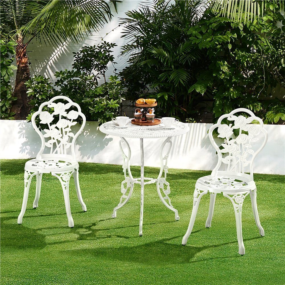 Yaheetech Balkonset, 3tlg. Antik Bistroset Bronze günstig online kaufen