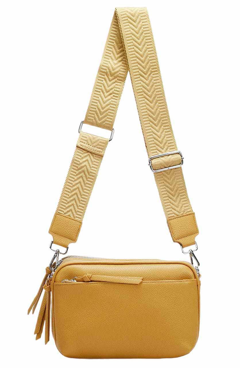ITALYSHOP24 Schultertasche Damen Umhängetasche Brusttasche Cross günstig online kaufen