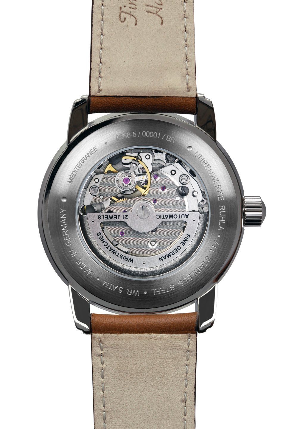 ZEPPELIN Automatikuhr Mediterranee, Made in Germany, Lederband, 40 mm, 9666 günstig online kaufen