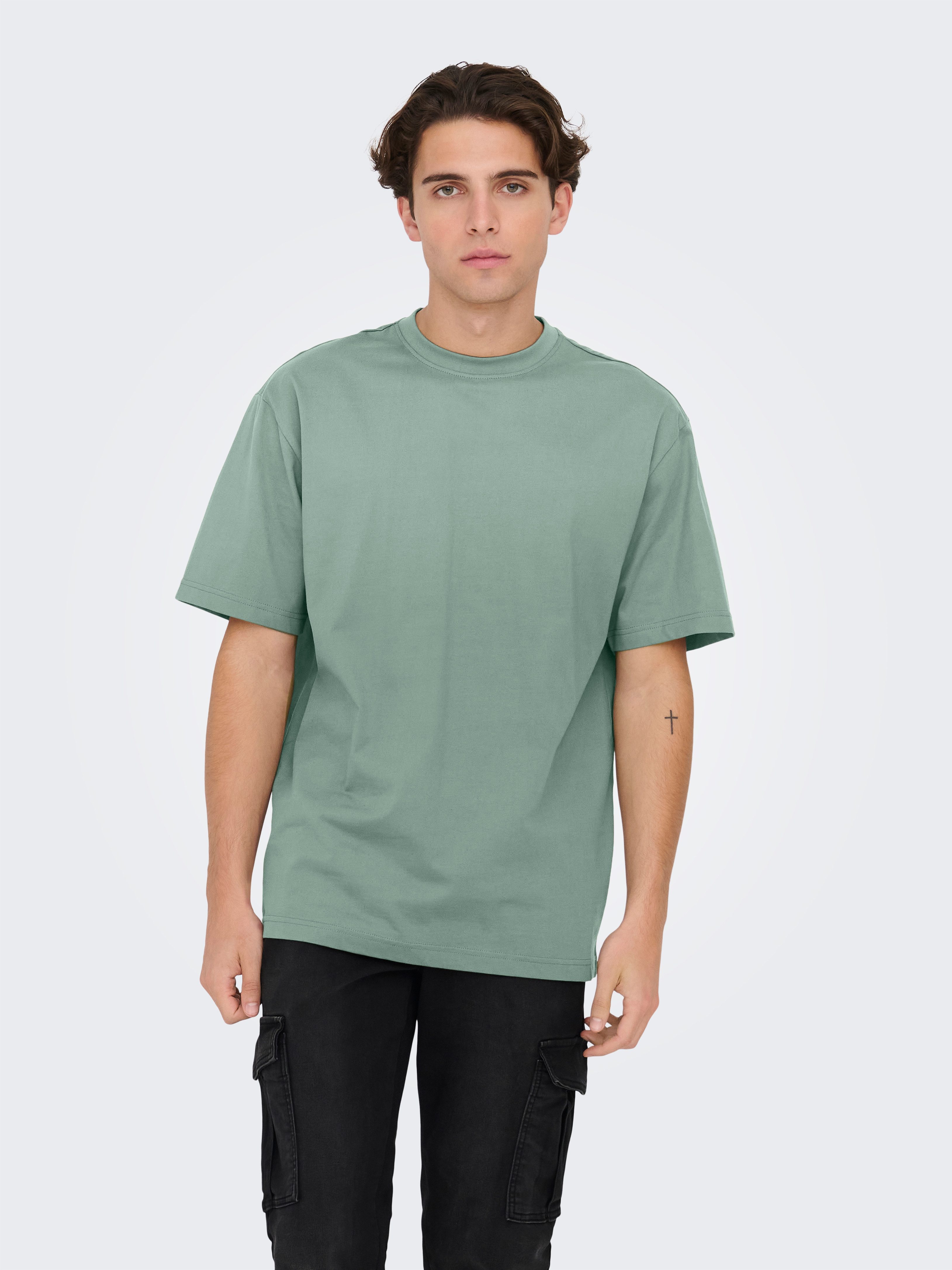 ONLY & SONS Rundhalsshirt ONSFRED RLX günstig online kaufen