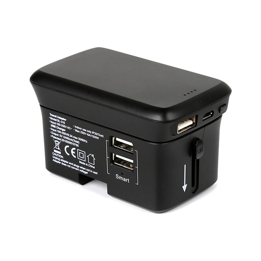 Realpower RealPower TravelCharge 4k Lade- und Managementsystem Mobiles Ladesyste Notebook-Ladegerät