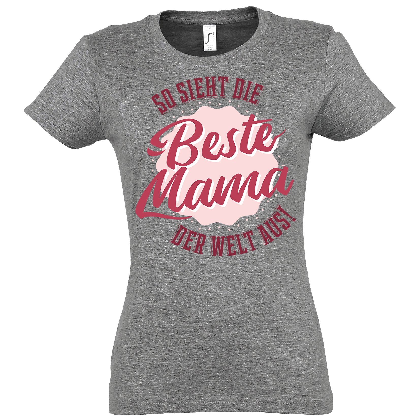 T-Shirt Beste Mama Der Welt Damen Shirt