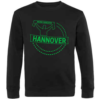 multifanshop Sweatshirt Hannover - Meine Fankurve - Pullover