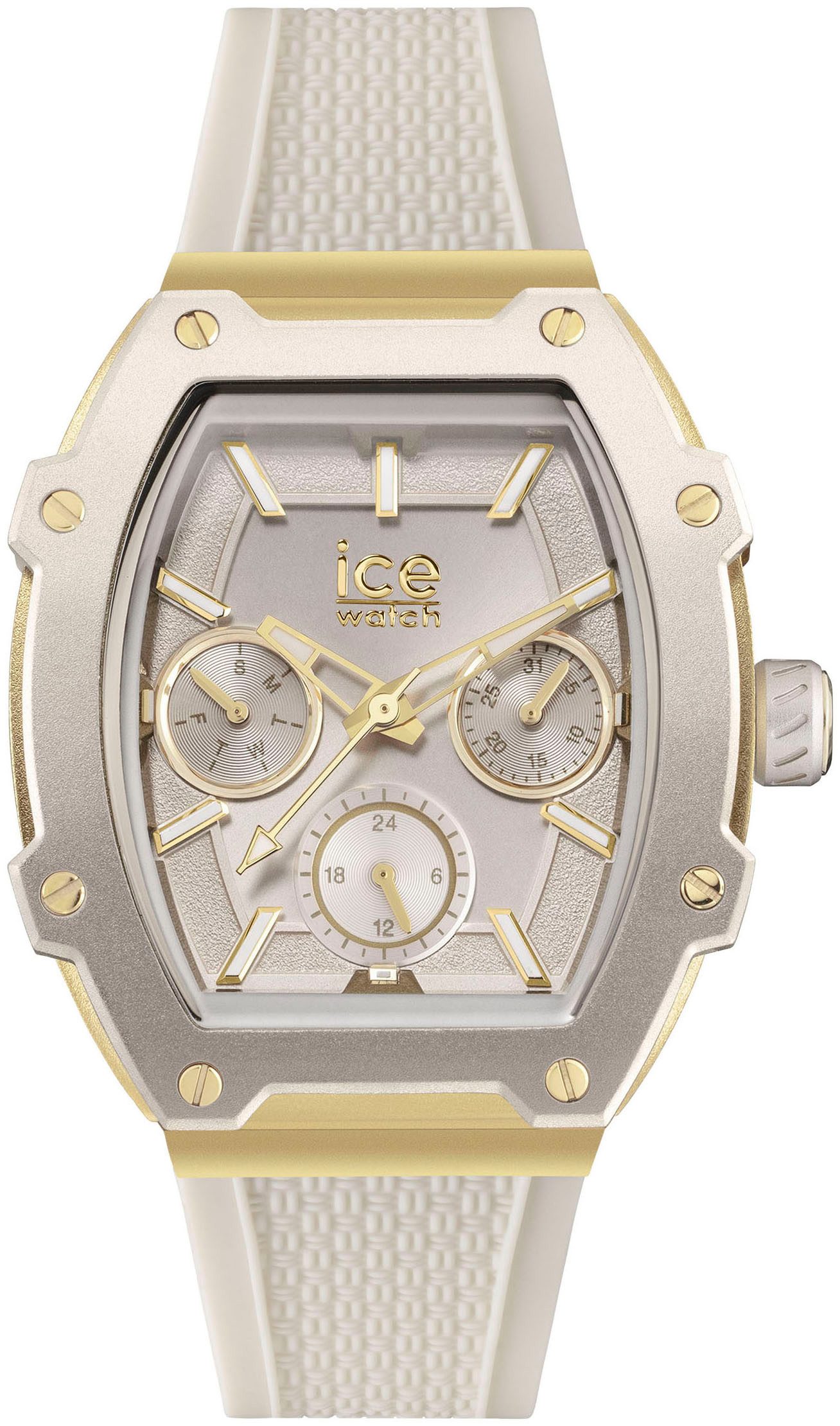 ice-watch Multifunktionsuhr ICE boliday - Alu - Small - MT 022869, Quarzuhr, Armbanduhr, Damenuhr, analog, Datum, 12/24-Stunden-Anzeige