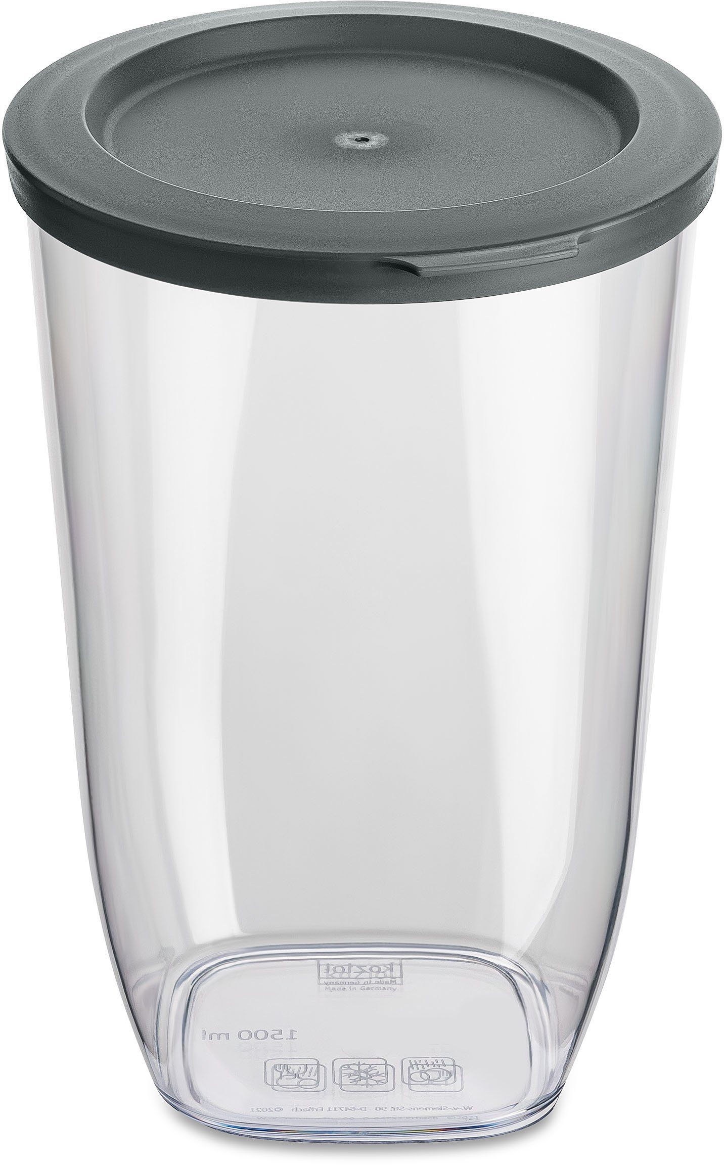 KOZIOL Vorratsdose CONNECT DRY STORAGE M, Kunststoff, (1-tlg), spülmaschinengeeignet,melaminfrei,recycelbar 1.5L