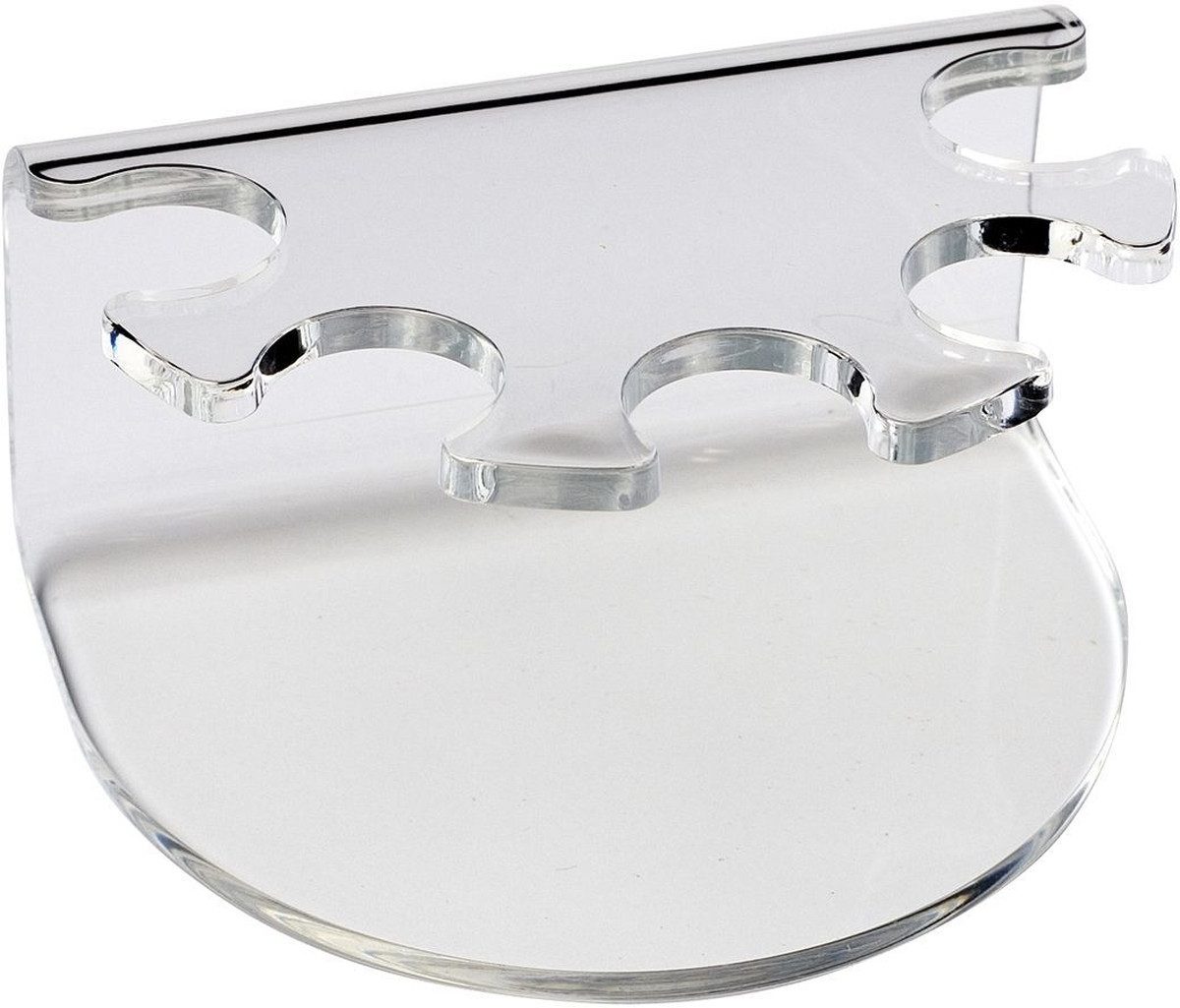 ALCO Stempel Stempelhalter Acryl 5 Stempel 100x74x60mm glasklar