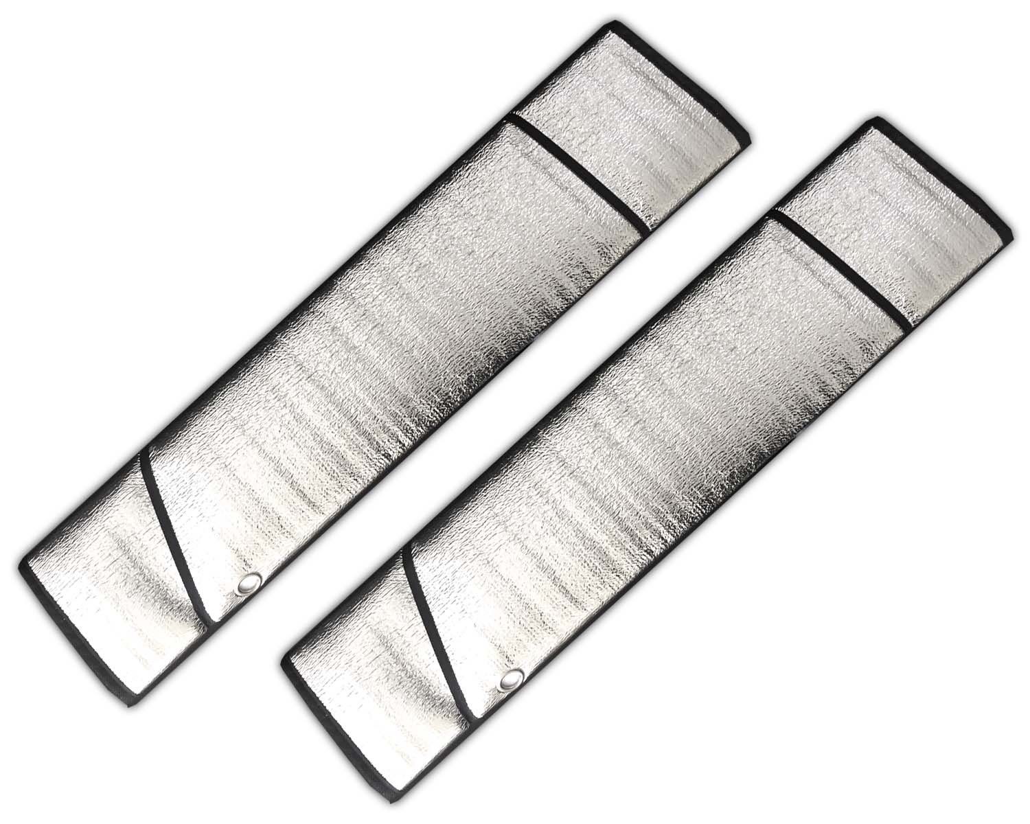 HAC24 Frontscheibenabdeckung Auto Scheibenabdeckung Windschutzscheiben Abdeckung, 140 x 68 cm, (2-St), Sonnenschutz Winterschutz