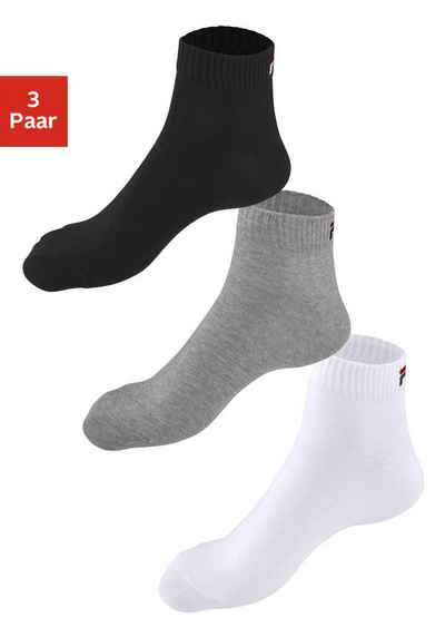 Fila Короткі шкарпетки (3-Paar) mit Logostickerei