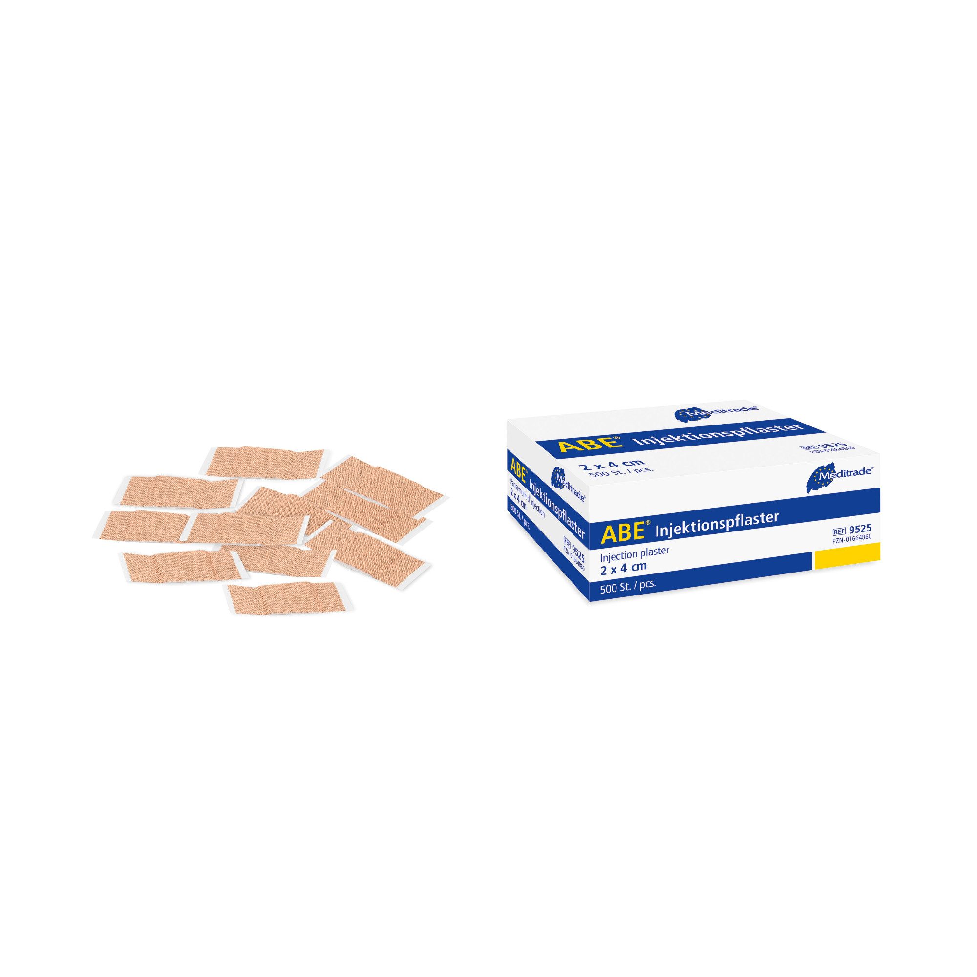 Meditrade® ABE®Injektions Pflaster 2 cm x 4 cm
