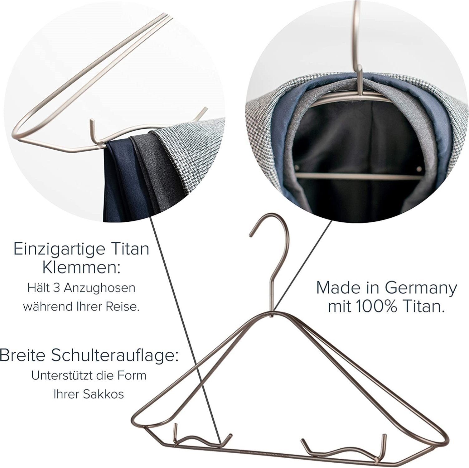 Made Schwarz SkyHanger Kleidersack versch. Reisetasche, DEGELER Farben 54 in Wasserdicht, Atmungsaktiv, Germany, x cm) (Anzugtasche, 52